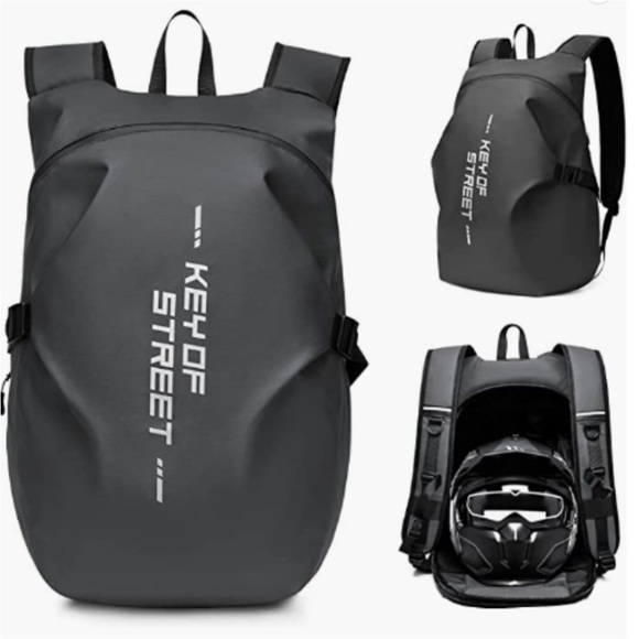Motorcycle Backpack waterproof helmet backpack for Men
